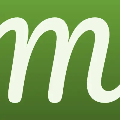 МегаФон, сеть салонов связи и мобильных телефонов, лого-визитка